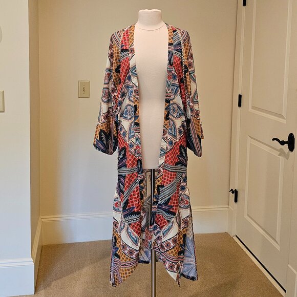 Kas New York Kimono Duster, Size Medium, NWT - Picture 2 of 6